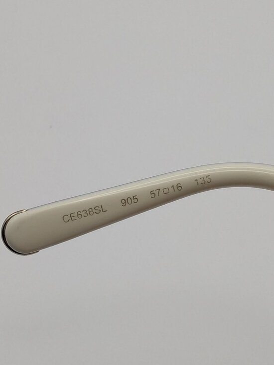 Chloé CE638SL Hexagonal Oversized Sunglasses | Cream Ivory Acetate | Style 905 main image 10